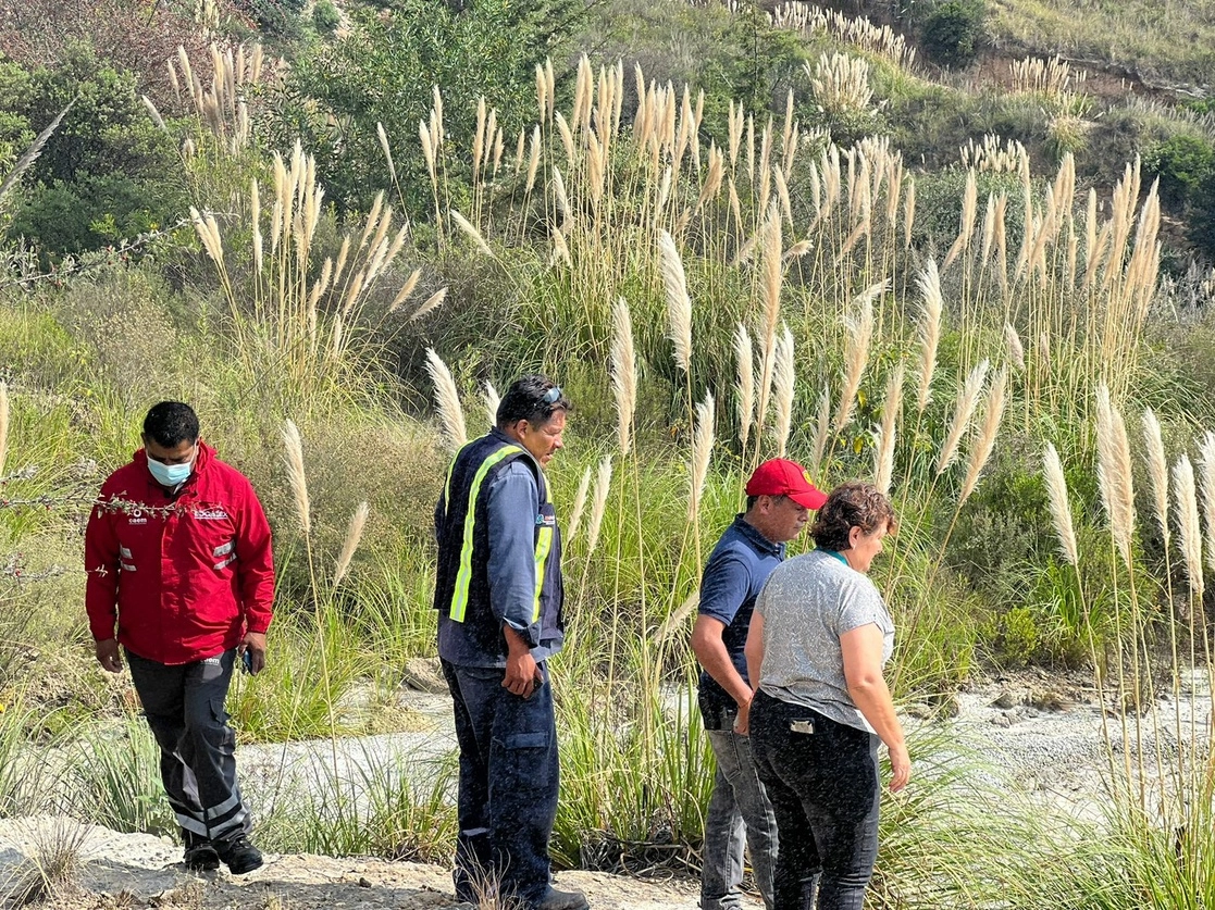 Personal que atendía el mantenimiento del servicio explicó que la fuga fue ocasionada por la falla de una válvula expulsora de aire, el 30 de octubre de 2022. Foto La Jornada 