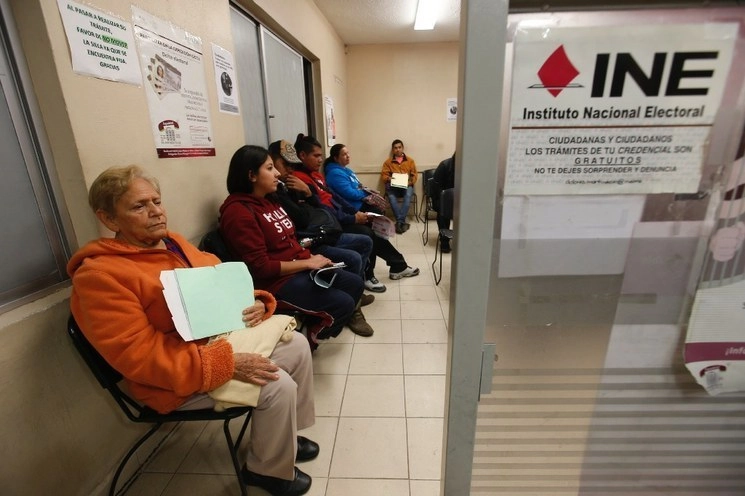 Un módulo del Instituto Nacional Electoral, en imagen de archivo. Foto Víctor Camacho

