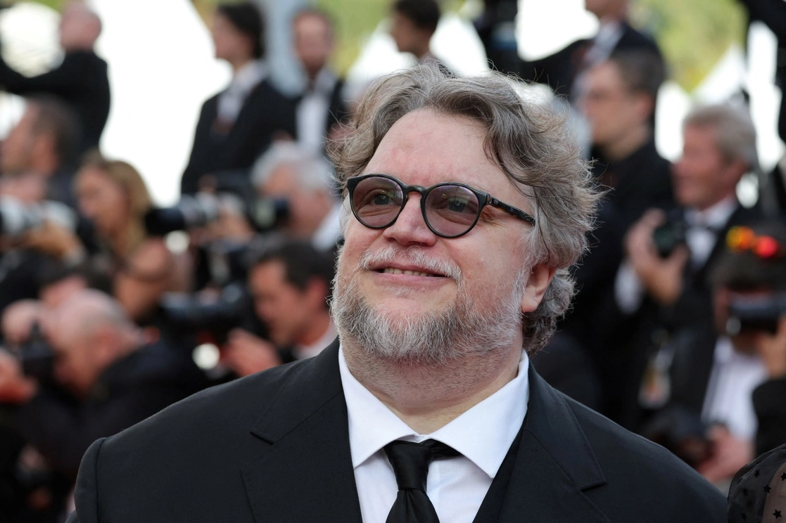 El director mexicano Guillermo Del Toro durante la 75ª edición del Festival de Cine de Cannes, al sur de Francia, el 24 de mayo de 2022. Foto Afp