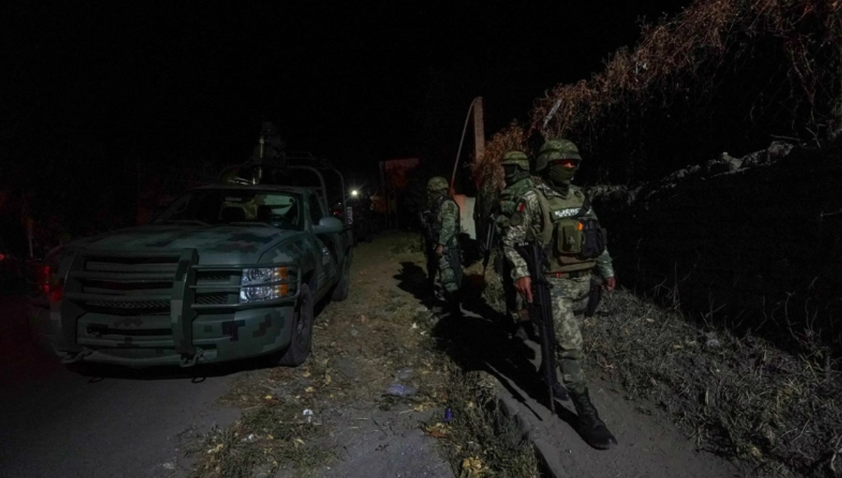 En redes sociales se difundieron videos en los que se escuchan ráfagas de armas largas en un área cerril, entre las localidades de Los Olivos y Cholula. Foto