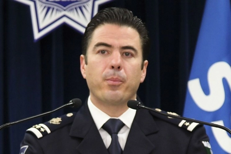 Luis Cárdenas Palomino, ex director de Seguridad Federal de la Policía Federal. Foto Cuartoscuro / archivo




