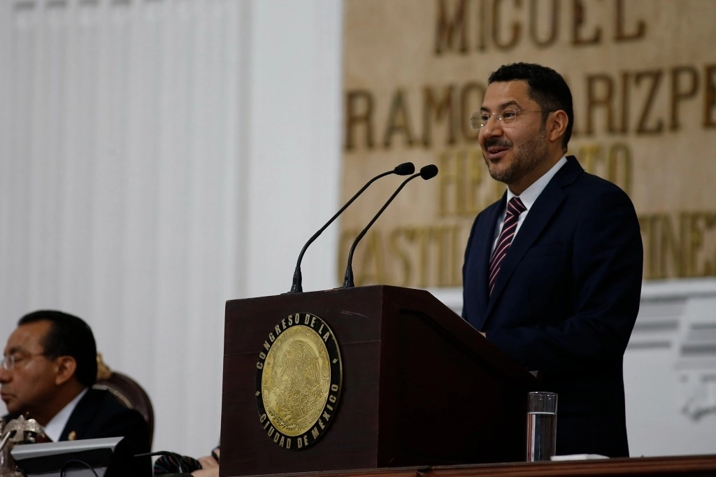 El jefe de Gobierno, Martí Batres, señaló que el Gobierno de la Ciudad de México respetará la libertad de expresión, que es una norma constitucional. Foto José Antonio López / Archivo 