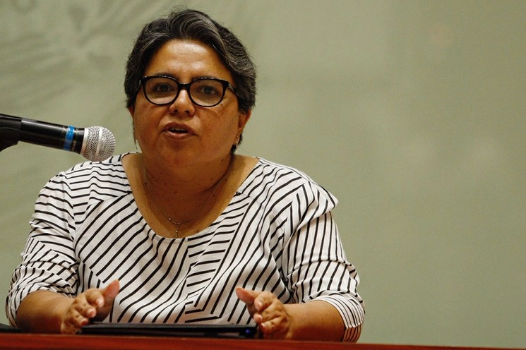 La jefa del Sistema Administración Tributaria, Raquel Buenrostro en imagen de archivo. Foto Cristina Rodríguez