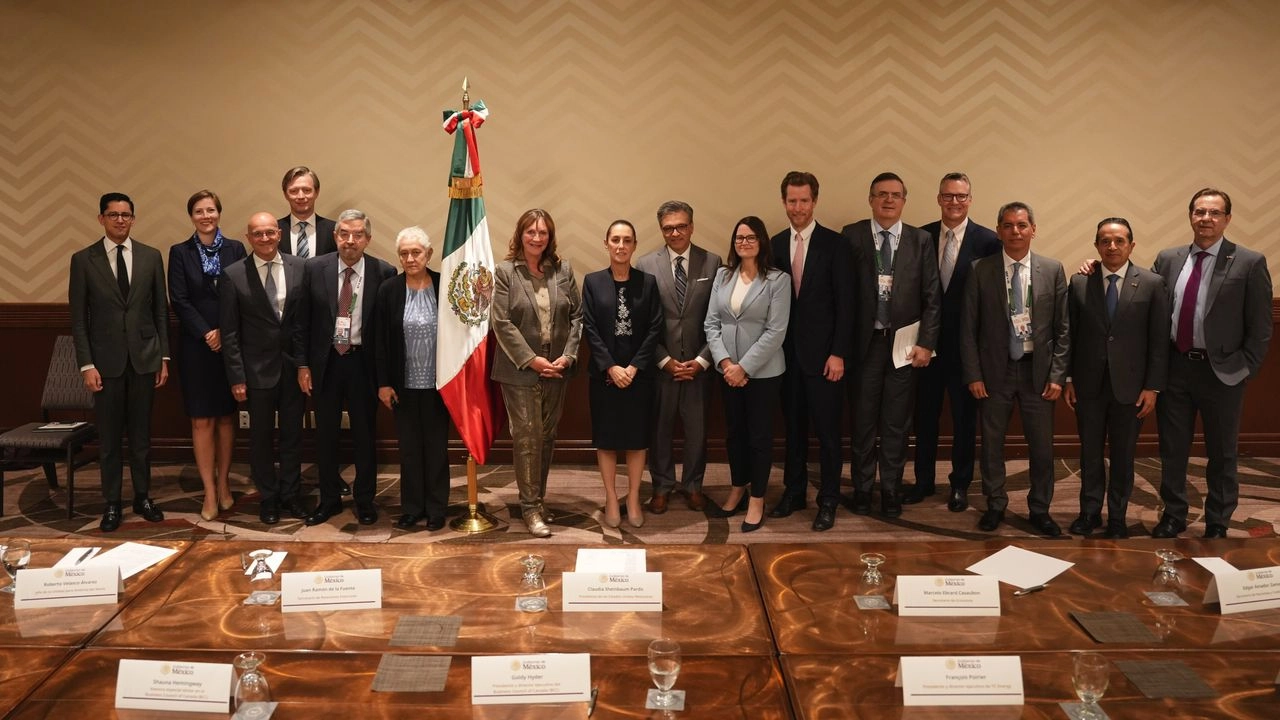 La mandataria resaltó los beneficios y oportunidades del Plan México. Foto tomada de la cuenta de X 