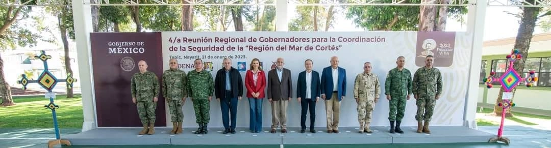 Los gobernadores y mandos militares de la región buscan garantizar la seguridad en sus entidades de manera coordinada. Foto La Jornada