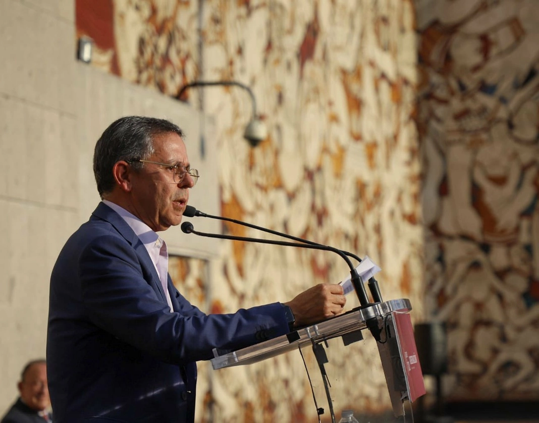 El subsecretario de Desarrollo Democrático, Participación Social y Asuntos Religiosos de Segob, César Yáñez. Foto Segob