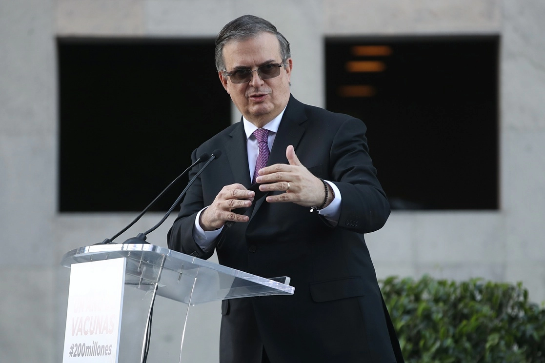El canciller Marcelo Ebrard en imagen de archivo. Foto José Antonio López