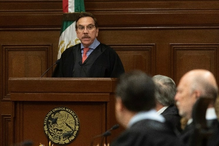 En la imagen, el ministro Javier Laynez. Foto Cuartoscuro / archivo