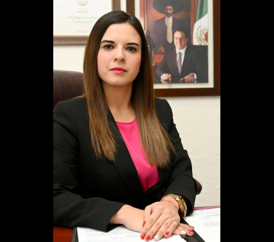 Mónica Boggio Tomazas Merino, titular de Hacienda del estado de Morelos. Foto Tomada del Twitter @GobiernoMorelos 