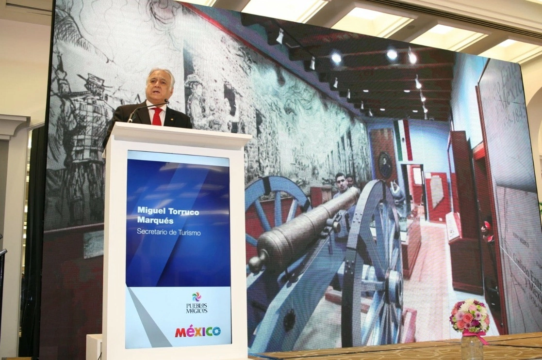 Miguel Torruco, secretario de Turismo. Foto cortesía Sectur