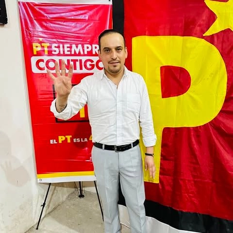 Vicente Aguilar Aguilar, Coordinador Estatal del PT confirmó la privación de la libertad de su abanderado y señaló que se trata de una situación sumamente preocupante, por lo que han pedido el apoyo de las autoridades.