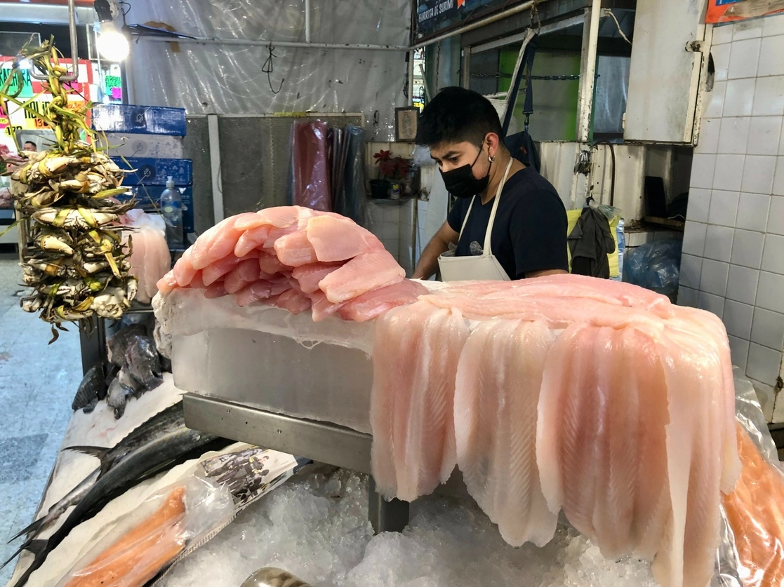 El titular de la Sedeco, Fadlala Akabani, dijo que junto a la Comepesca, acercarán productos pesqueros a la mesa de los capitalinos. Foto Luis Castillo / Archivo