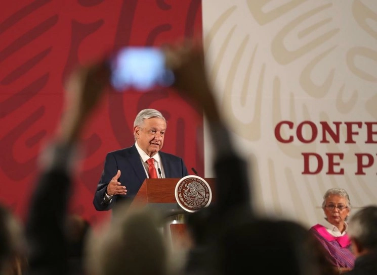 Este fin de semana se mantiene la gira presidencial, a pesar de que se implementó la fase dos de la contingencia sanitaria por el Covid-19. Foto Pablo Ramos 