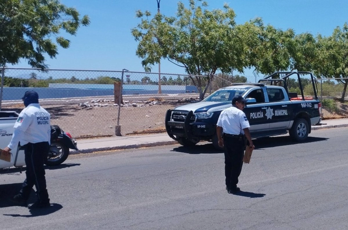 Elementos de la Policía Municipal de Loreto, BCS en imagen de archivo. Foto tomada de