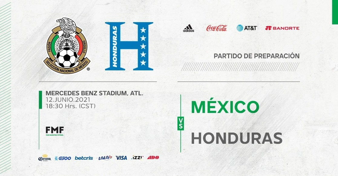 Las selecciones de futbol de México y Honduras se enfrentarán el 12 de junio en un partido amistoso en Estados Unidos como preparación para la Copa de Oro. Imagen tomada del Twitter de @miseleccionmx
