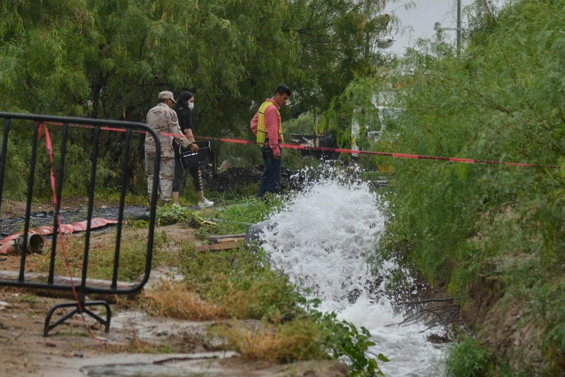 De acuerdo con el último reporte, los niveles de agua continúan incrementándose en los tirantes de agua de los pozos, el 15 de agosto de 2022. Foto Cuartoscuro
