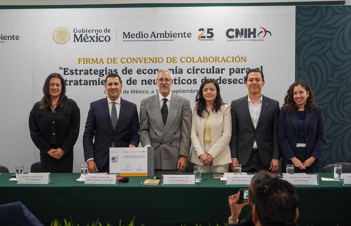 A través del convenio se establecerá un organismo coordinador en el Parque de Economía Circular en Hidalgo. Foto 