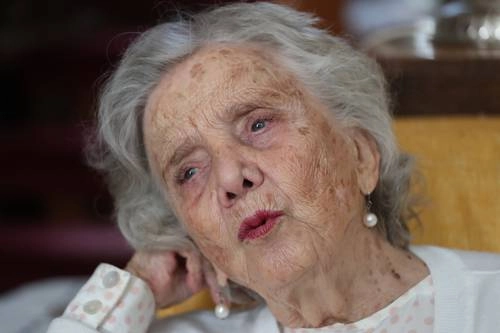 La periodista y escritora, Elena Poniatowska Amor en imagen de archivo. Foto Luis Castillo 