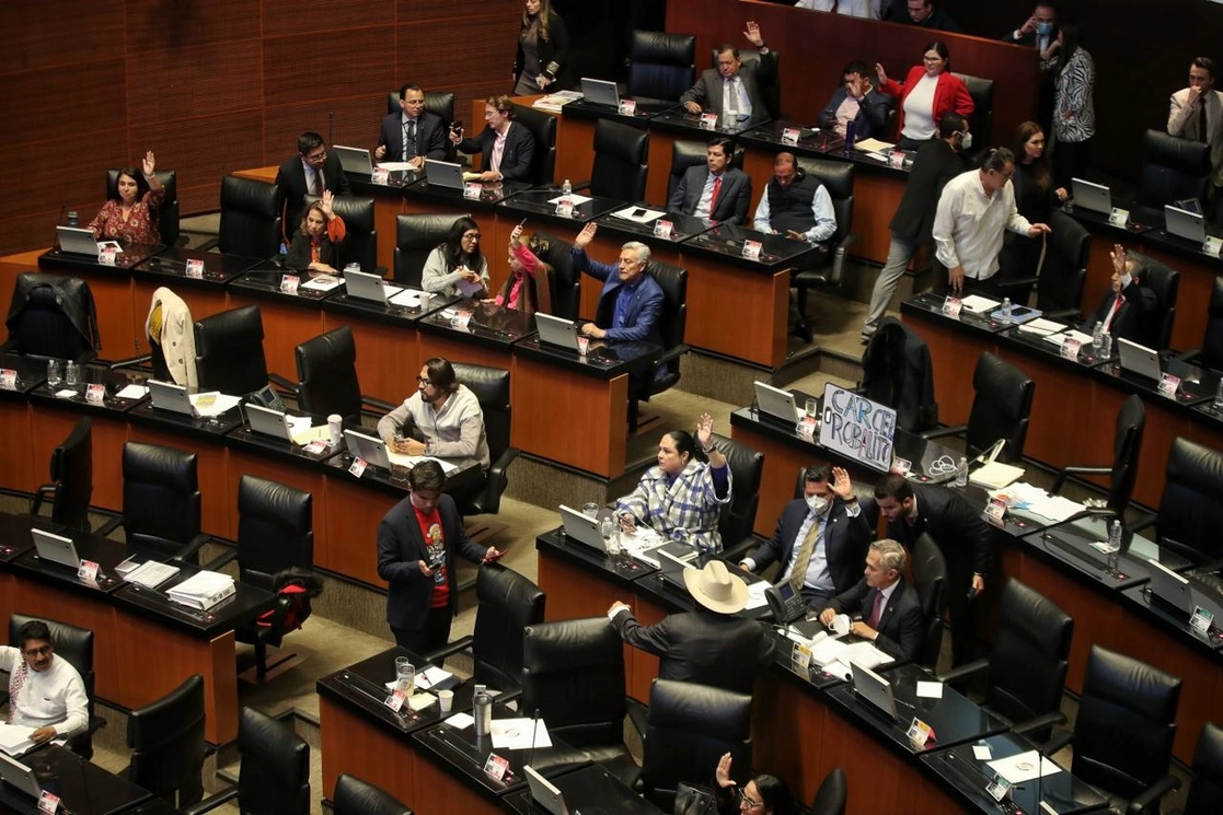 Sedenadores durante la sesión de este 14 de diciembre de 2022. Foto Marco Peláez