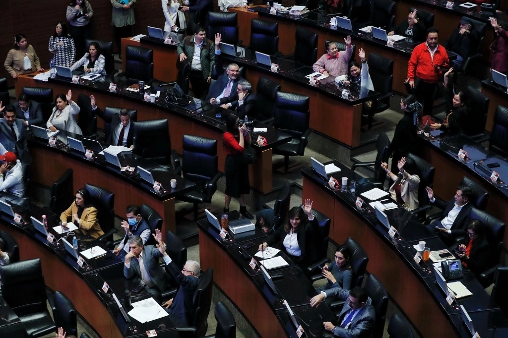 Sesión del Senado esta tarde. Foto: Marco Peláez 