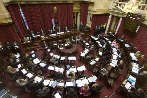 En imagen de archivo, sesión del Senado de Argentina. Foto Reuters