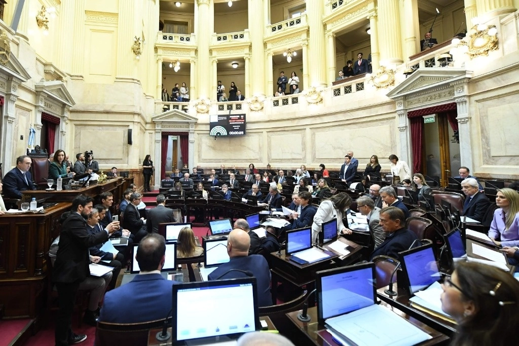 El Ejecutivo ratificó la intención de rechazar la ley aprobada, que reforma el contenido de un decreto gubernamental de marzo. Foto senado.gob.ar