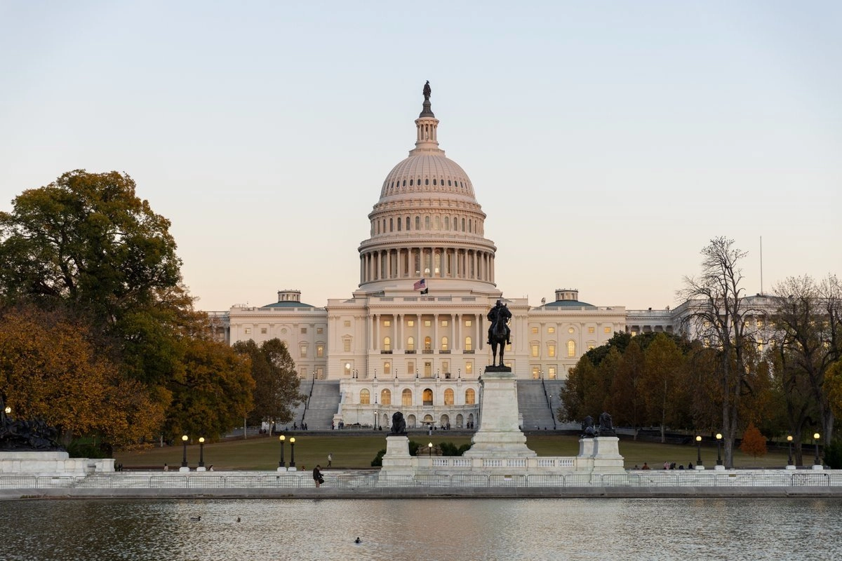 El Capitolio de EU en Washington, DC. Foto 