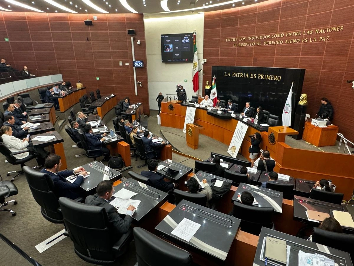Sala de sesiones del Senado de la República este 30 de septiembre de 2025. Foto 