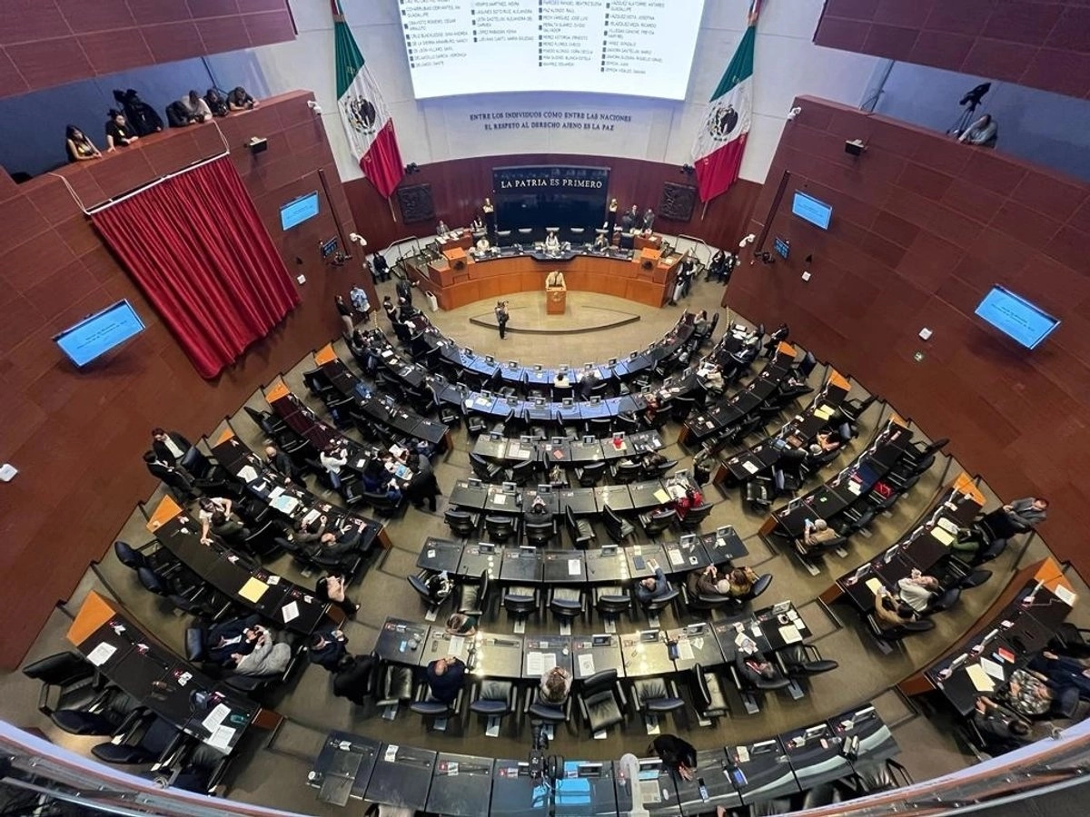 Sesión en el Senado de la República en imagen de archivo. Foto