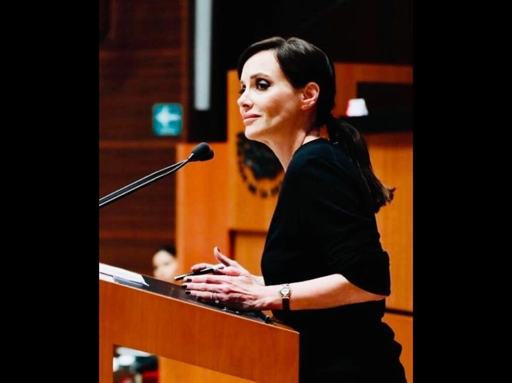 La ex comunicadora agradeció a Alfonso Durazo, Ricardo Monreal  al presidente López Obrador por "el respeto que han tenido a mi persona". Imagen tomada de @LillyTellez