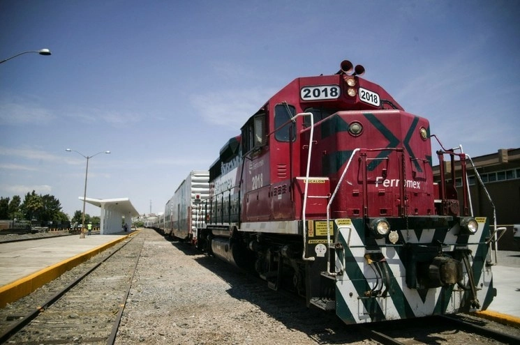 Tren de la empresa Ferromex. Foto Cuartoscuro / Archivo