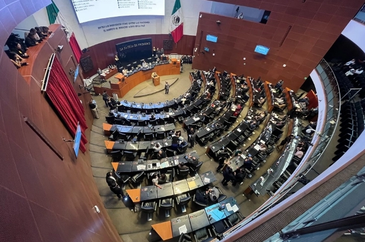 Perspectiva de las actividades en el Senado. Foto José Antonio López / archivo