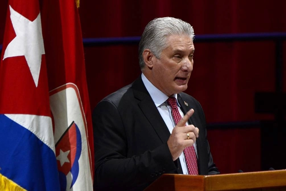 El presidente de Cuba, Miguel Díaz-Canel. Foto Afp / Archivo