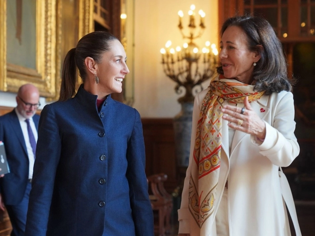La titular del Ejecutivo federal señaló que la de ayer, fue una muy buena reunión. Foto tomada de X @Claudiashein