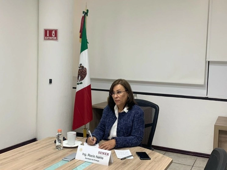 La titular de la Secretaría de Energía, Rocío Nahle. Foto @rocionahle