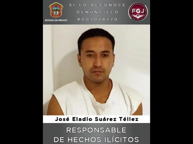 José Eladio Suárez Téllez fue detenido por Policías de Investigación de la FGJEM en octubre de 2019. Foto cortesía FGJ