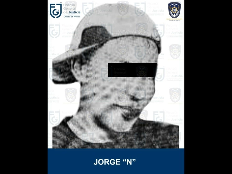 El individuo cumplirá su condena en el Reclusorio Preventivo Varonil Oriente y se le condenó al pago de distintas multas por concepto de reparación del daño, informó la Fiscalía General de Justicia de la Ciudad de México. Imagen difundida por la Fiscalía de la CDMX