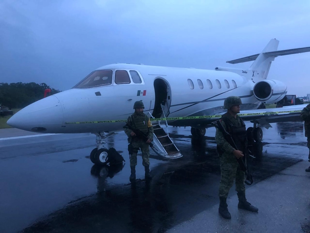 Aquel 27 de octubre de 2020, la aeronave fue detectada por los radares del Sistema Integral de Vigilancia Aérea (SIVA) de la Sedena. Foto cortesía Sedena / archivo 