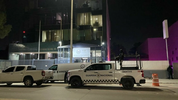 Fiscalía de Baja California. Foto Omar Martínez /Archivo