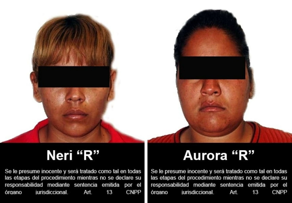 Ambas mujeres fueron detenidas en septiembre de 2013 y recluidas en el Centro Federal Femenil Noroeste, en Nayarit. Foto tomada del Twitter de @FGRMexico