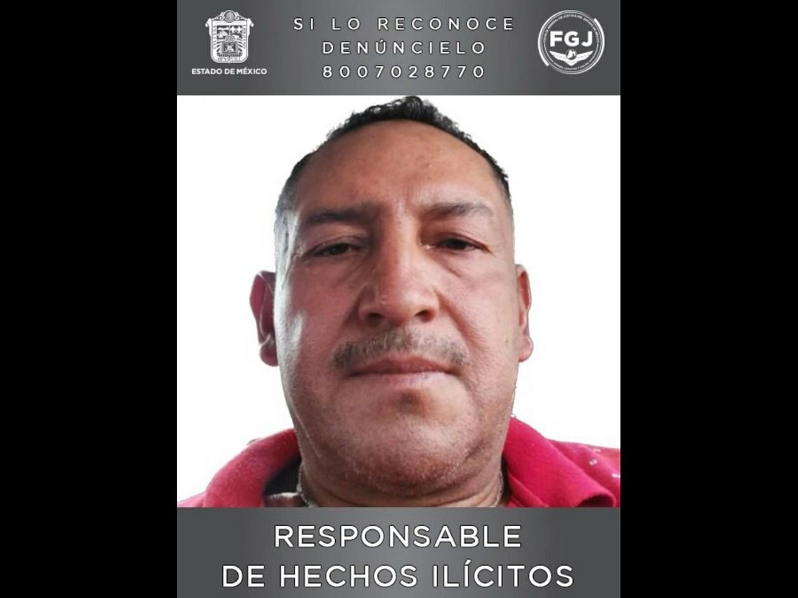 Miguel Ángel Martínez Benítez fue condenado en el Centro Penitenciario Tlalnepantla. Imagen tomada de Twitter @FiscaliaEdomex