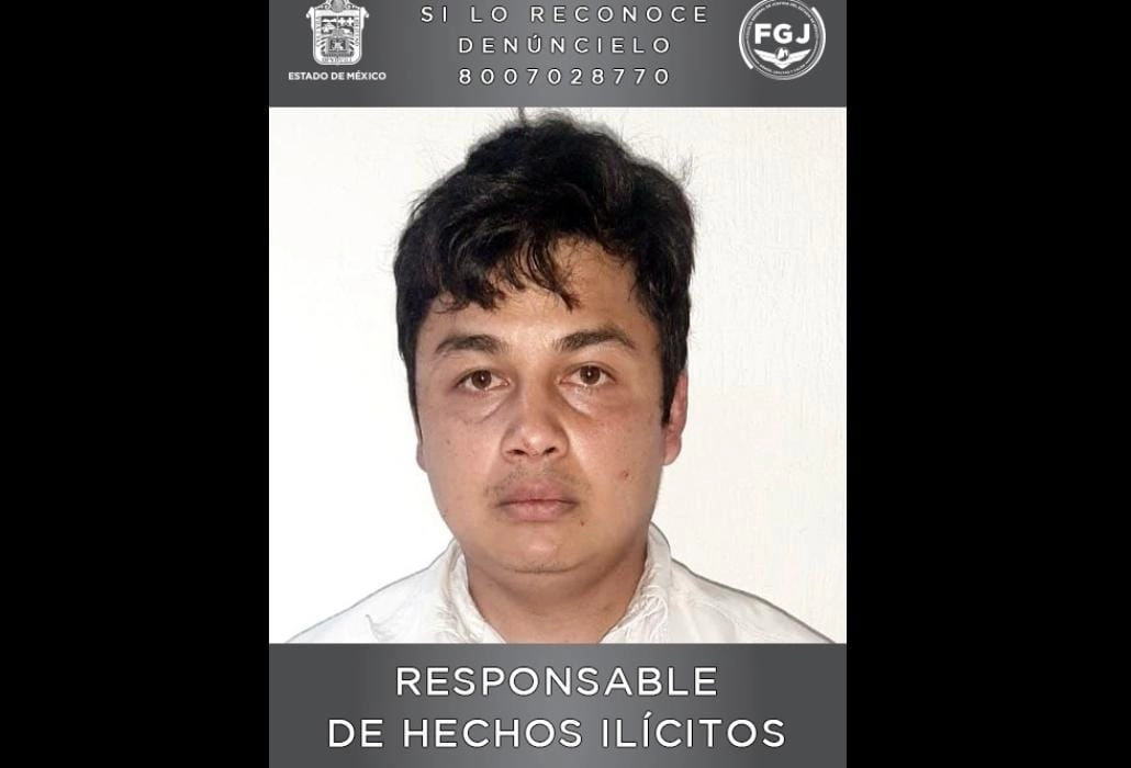Led Clemente Sandoval fue sentenciado a 69 años de prisión por su participación en el feminicidio de su esposa. Foto Fiscalía Edomex