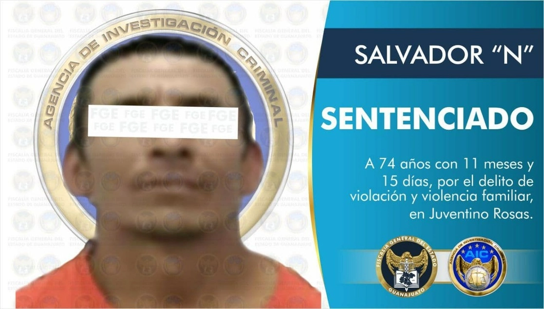 El sujeto también fue acusado de ejercer ejercer violencia familiar, señaló la FGE. Foto cortesía FGE