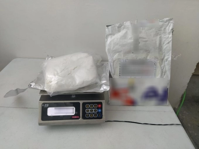 Cocaína asegurada por elementos de la Guardia Nacional. Imagen cortesía de la GN / Archivo