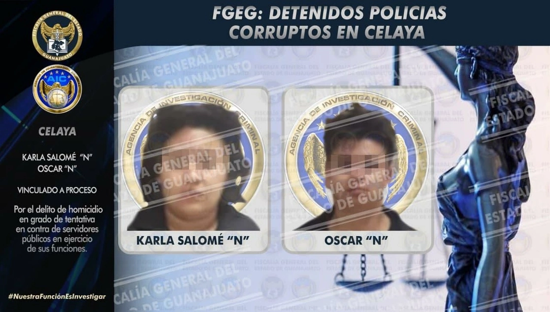 Los policías fueron sentenciados a más de 157 años de prisión por intentar asesinar a siete elementos de las FSPE. Foto cortesía FGEG