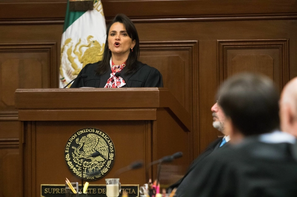 La ministra Margarita Ríos Farjat. Foto Cuartoscuro / archivo
