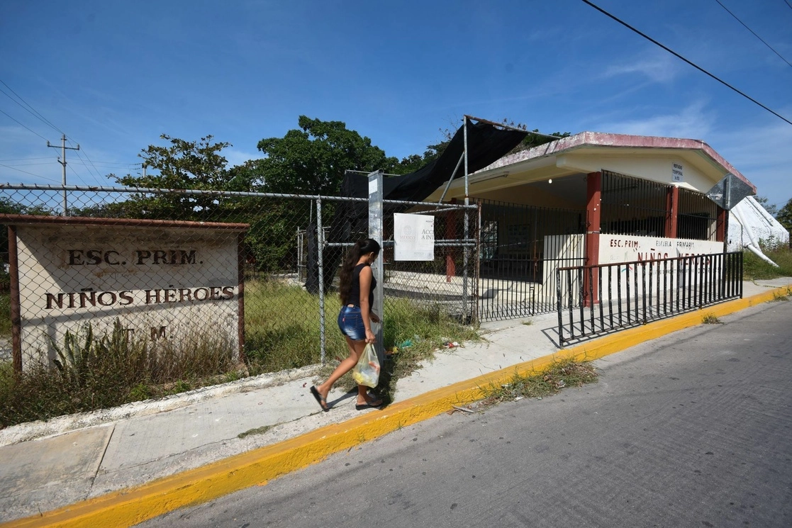 Escuela primaria en Campeche. Foto Cuartoscuro / Archivo 