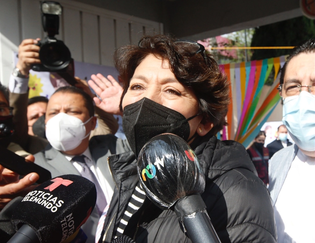 La secretaria de Educación Pública, Delfina Gómez, aseguró que en el nuevo ciclo escolar se garantizará un programa estratégico general para el regreso a clases presenciales. Foto Guillermo Sologuren / Archivo