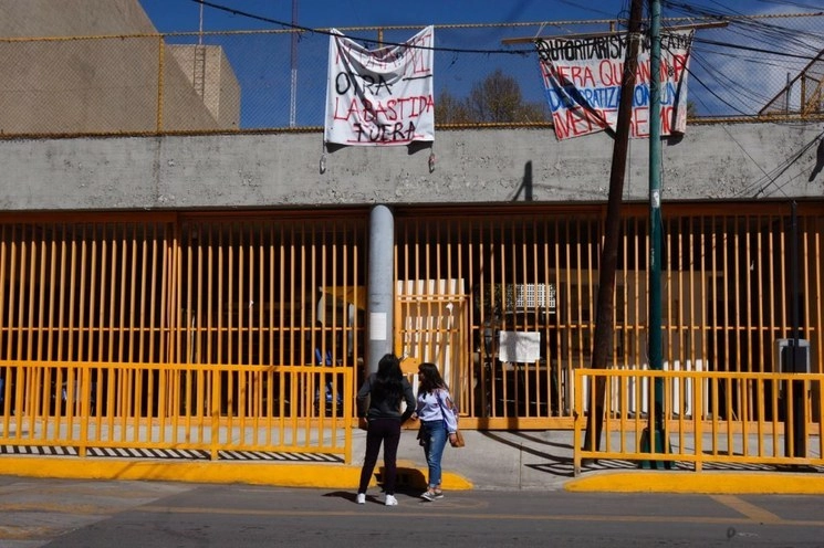 Un grupo de por lo menos 26 profesores de la preparatoria 7 de la UNAM fueron separados temporalmente de sus actividades por cinco días. Foto Cristina Rodríguez / Archivo 