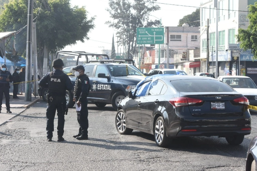 Policías del Estado de México en operativo. Foto Cuartoscuro/ archivo